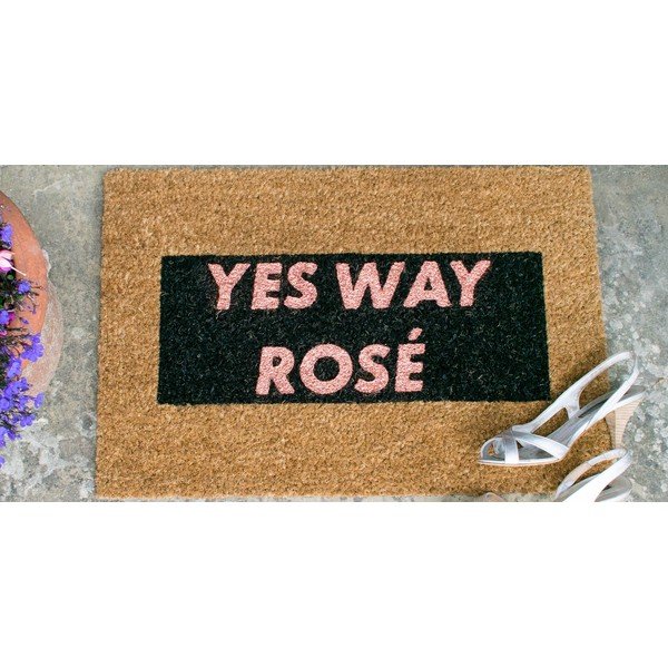 Rohožka z prírodného kokosového vlákna Artsy Doormats Glitter Yes, 40 x 60 cm-image-1