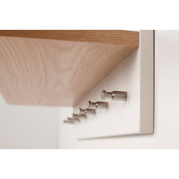 Nástenná polica s háčikmi Woodman Northgate-image-1