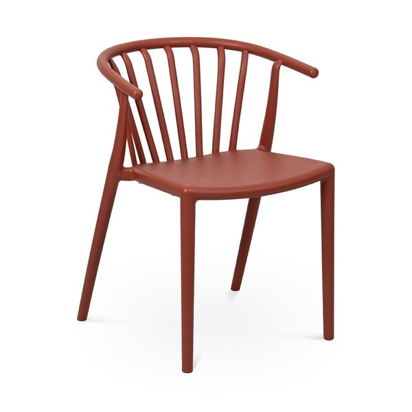 Hnedá plastová záhradná stolička Capri – Bonami Essentials