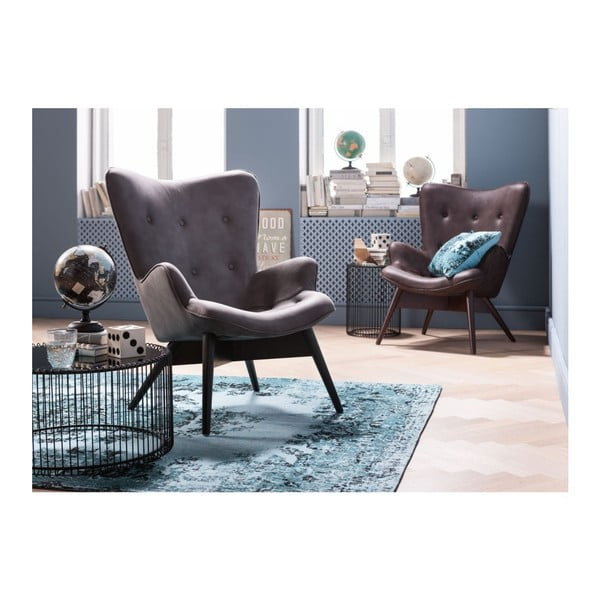 Sada 2 čiernych odkladacích stolíkov Kare Design Wire Big-image-3