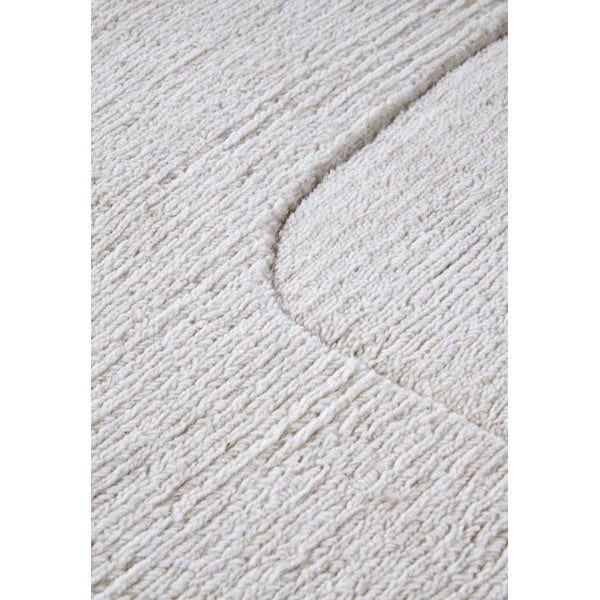 Krémovobiely ručne tkaný vlnený koberec 190x280 cm Charlotte – Villeroy&Boch-image-4