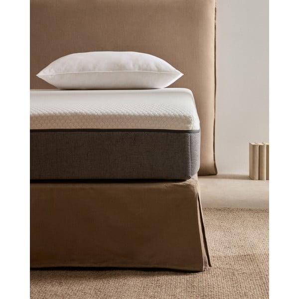 Stredne tvrdý penový matrac 135x190 cm Eva – Kave Home-image-1