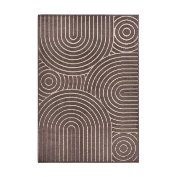 Hnedý koberec 67x120 cm Iconic Wave – Hanse Home