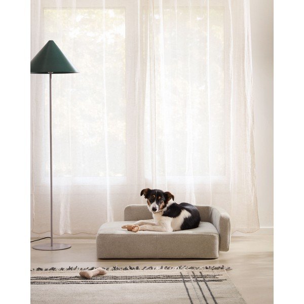 Béžový pelech pre psov 96x70 cm Bowie - Kave Home-image-1