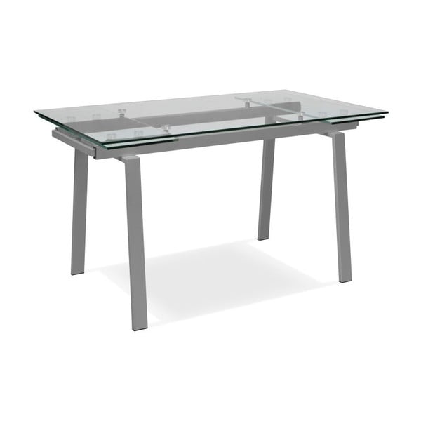 Rozkladací jedálenský stôl so sivou podnožou Design Twist Jersey