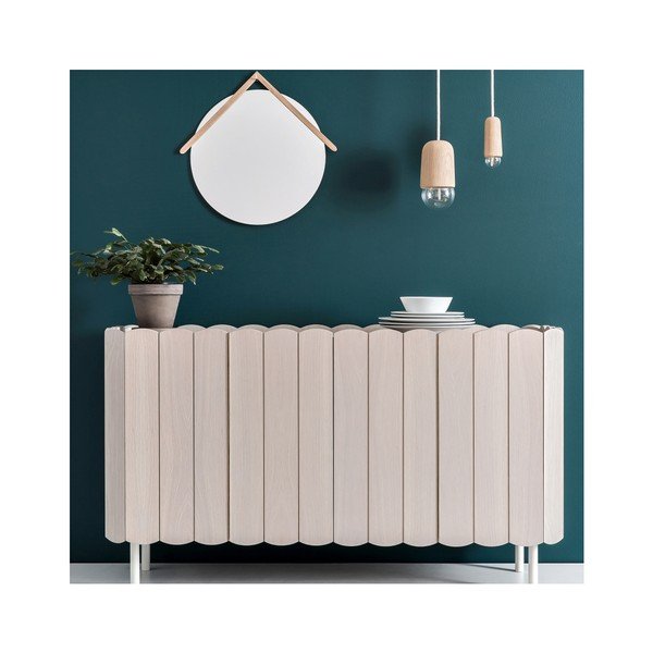 Závesné svietidlo v prírodnom drevenom odtieni HARTÔ Luciana-image-3