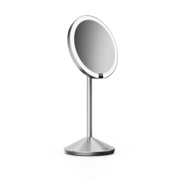 Kozmetické zrkadlo s osvetlením/zväčšovacie (zväčšenie 10x) ø 12 cm – simplehuman