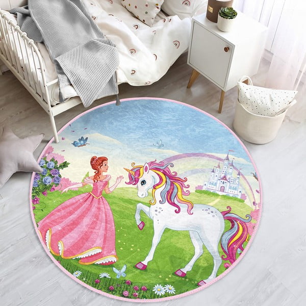 Detský koberec ø 80 cm Comfort – Mila Home-image-2