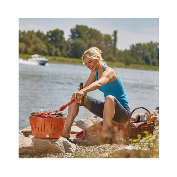 Prenosný gril na drevené uhlie ø 35 cm Classic – LotusGrill-image-3
