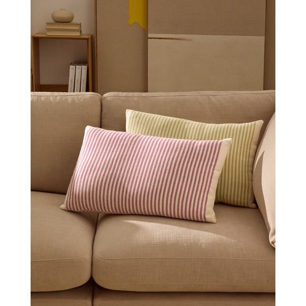 Bavlnená obliečka na vankúš 40x60 cm Lioris – Kave Home-image-1