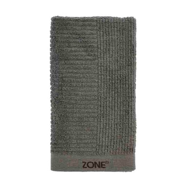 Zelený bavlnený uterák 50x100 cm – Zone