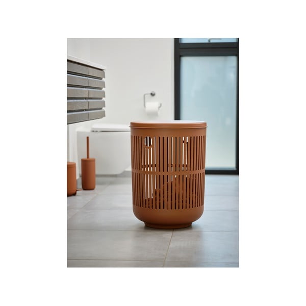 Oranžová kameninová WC kefa Ume – Zone-image-3