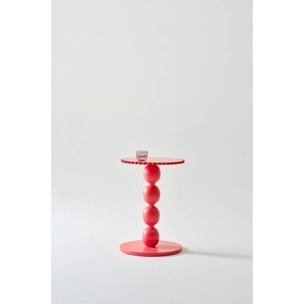 Okrúhly odkladací stolík z mangového dreva ø 44 cm Ives – Jotex-image-2