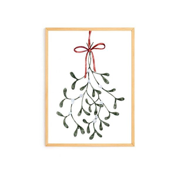 Tlačený obraz s rámom 33x48 cm – Wallity
