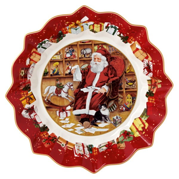 Porcelánová miska s vianočným motívom Villeroy & Boch, ø 25 cm