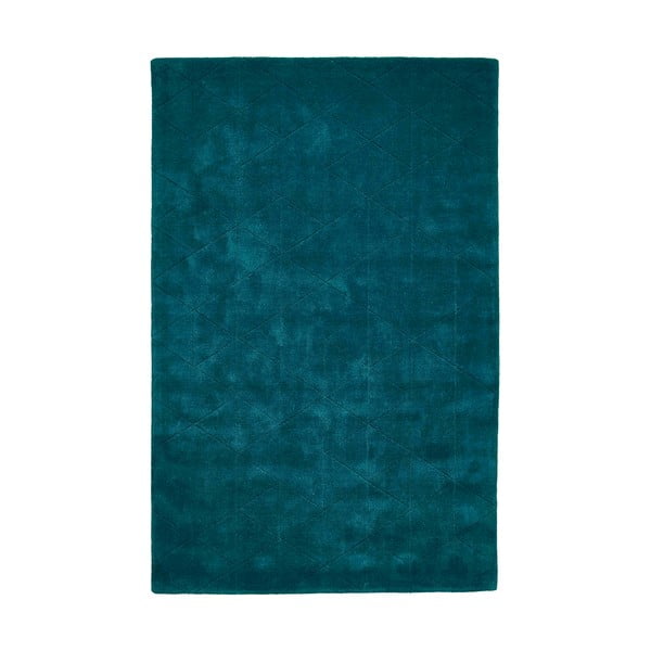 Smaragdovozelený vlnený koberec Think Rugs Kasbah, 120 x 170 cm