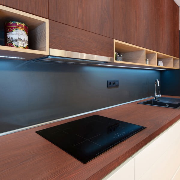 Samolepka na nábytok 200x60 cm Dark Walnut Wood - Ambiance-image-4