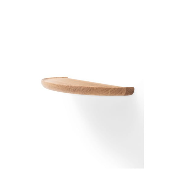 Police z dubového dreva v prírodnej farbe Mu - Gazzda-image-3