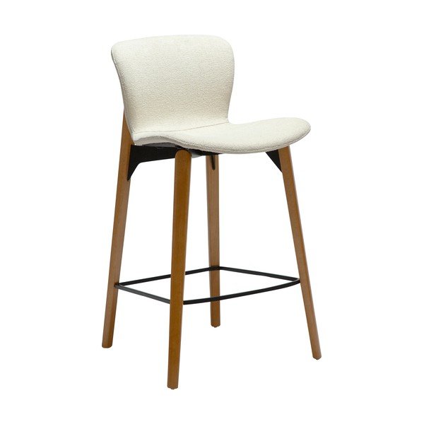 Krémovobiela barová stolička (výška sedadla 68 cm) Paragon – DAN-FORM Denmark