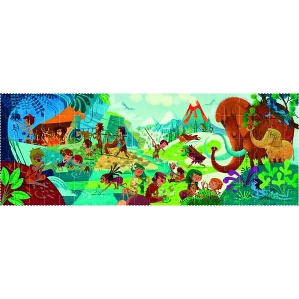 Puzzle ideme do prehistórie Londji, 100 dielikov-image-1