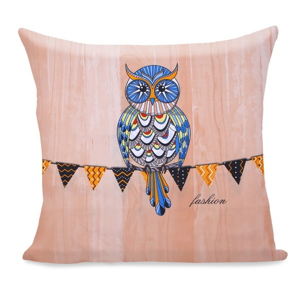 Obliečka na vankúš 80x80 cm Owls Autumn Story – DecoKing