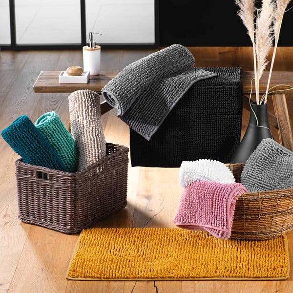 Kúpeľňová predložka v tehlovej farbe 50x120 cm Sweety – douceur d'intérieur-image-1