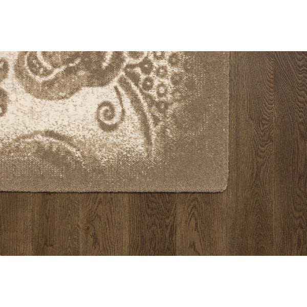 Béžový vlnený koberec 200x300 cm Damask – Agnella-image-3