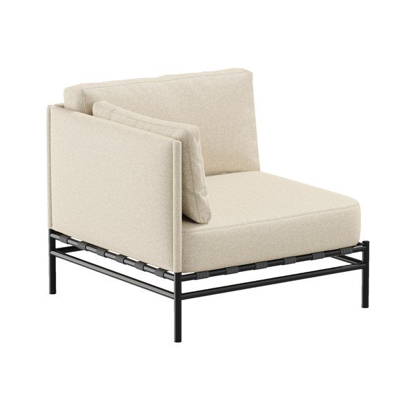 Béžový variabilný modul záhradnej pohovky Dandy – Sit Sit