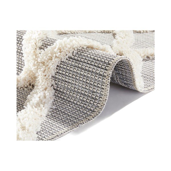 Sivý koberec Mint Rugs Handira Grid, 230 × 155 cm-image-3
