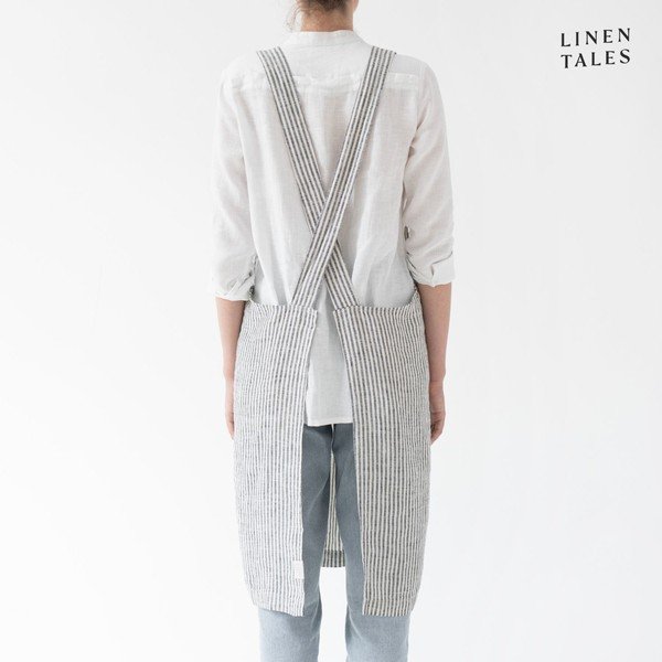 Ľanová zástera Crossback - Linen Tales-image-2