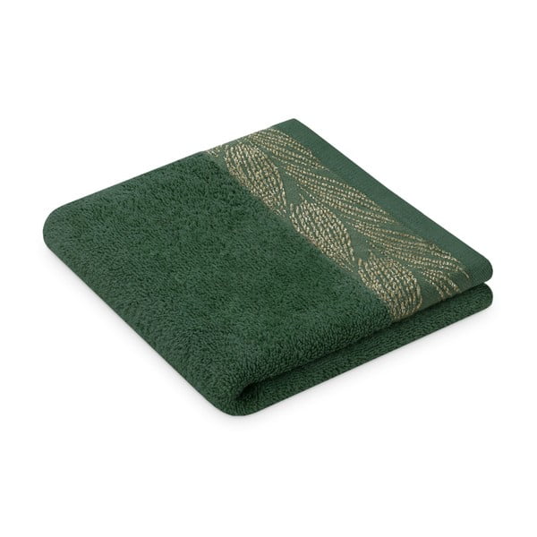 Zelené froté bavlnené uteráky a osušky v súprave 6 ks Allium – Restilo-image-3