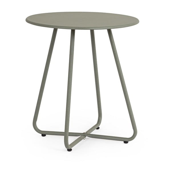 Oceľový okrúhly záhradný stolík ø 45 cm Jable – Bizzotto