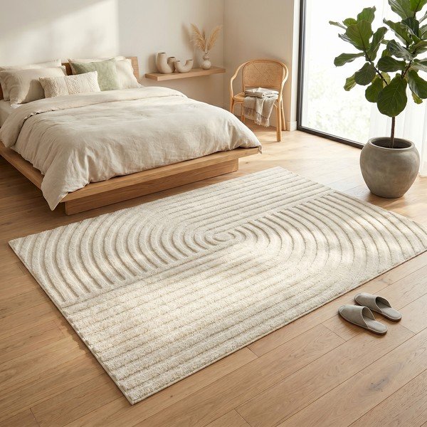 Krémovobiely koberec 120x170 cm Serenity – ESTE-image-3