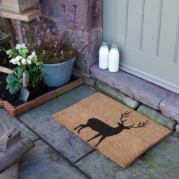 Rohožka z kokosového vlákna 40x60 cm Stag – Artsy Doormats-image-3