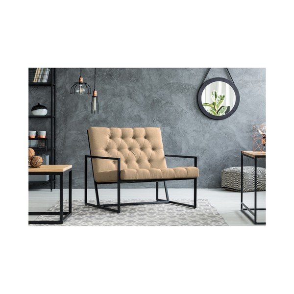Béžové kreslo Mazzini Sofas Aster-image-4