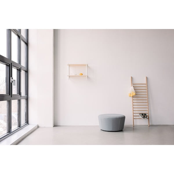 Koňakovohnedý kožený puf EMKO Naïve, ø 72 cm-image-4