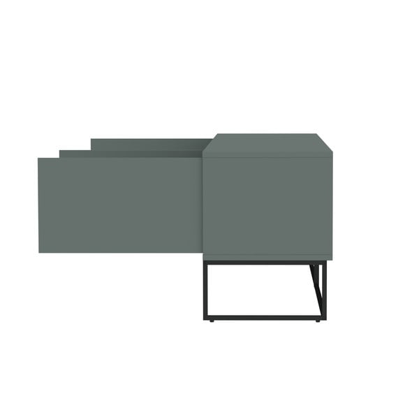Sivozelený TV stolík 177x57 cm Lipp - Tenzo-image-4