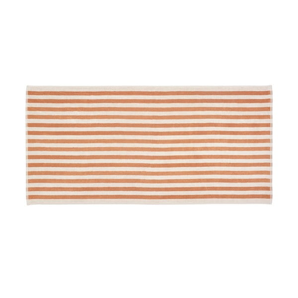 Oranžová/béžová froté osuška z Bio bavlny 70x140 cm Arto – Blomus-image-2