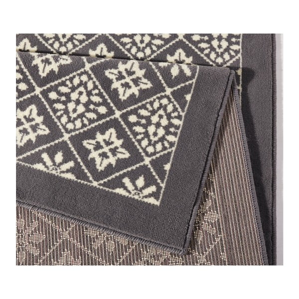 Sivo-béžový behúň Hanse Home Gloria Tile, 80 x 300 cm-image-2