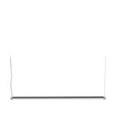 Sivé LED závesné svietidlo so stmievačom Interplay – Hübsch