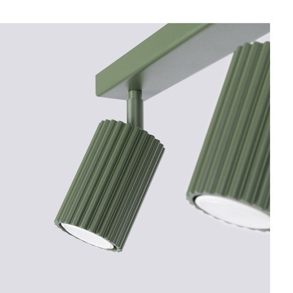 Zelené bodové svietidlo 6,5x45 cm Gleam – Sollux-image-1