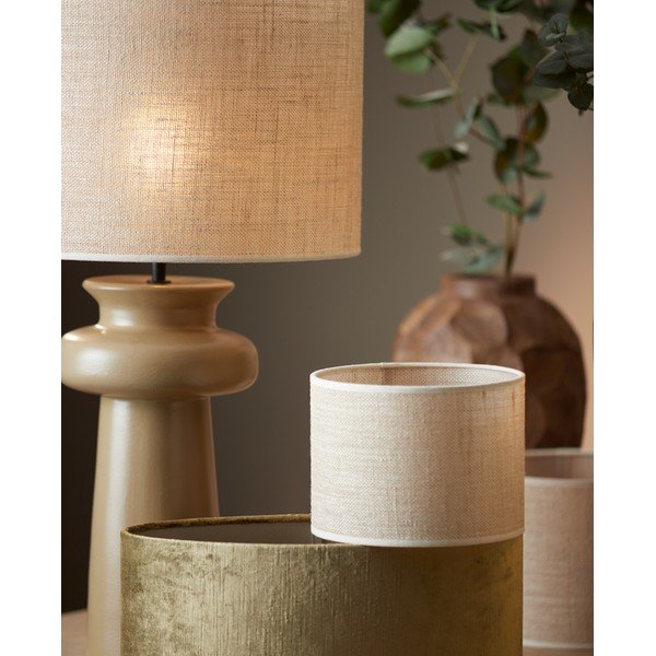 Béžové tienidlo ø 20 cm Sendai – Light & Living-image-1