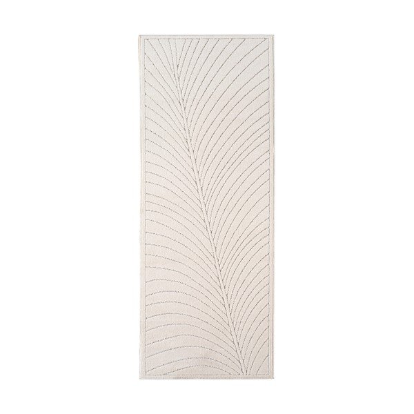 Krémovobiely vnútorný a vonkajší behúň 80x250 cm Nova 1204 – Ayyildiz Carpets