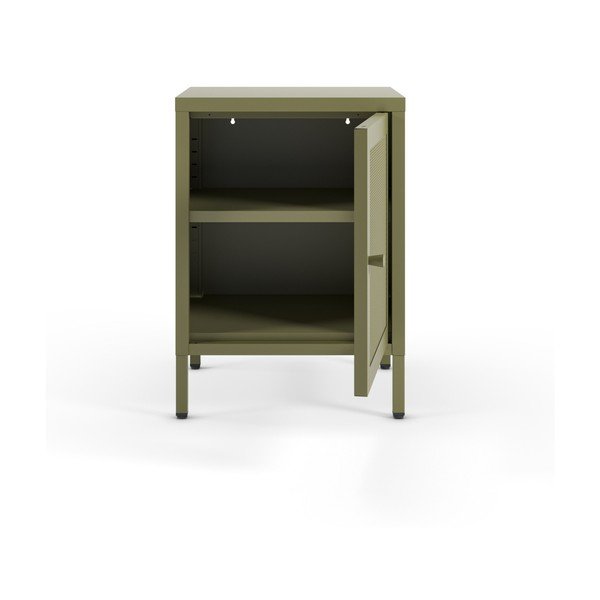 Zelený nočný stolík Fayna – Marckeric-image-1