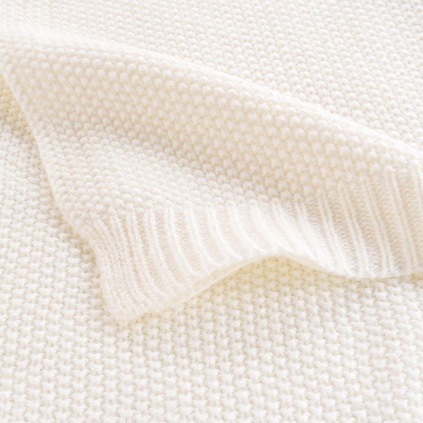 Pletená deka 125x150 cm Tricotine – douceur d'intérieur-image-2