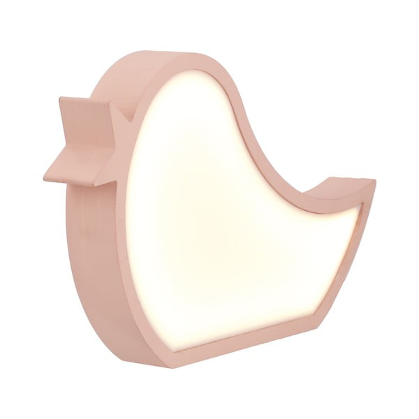 Ružová detská lampička Bird - Candellux Lighting-image-1