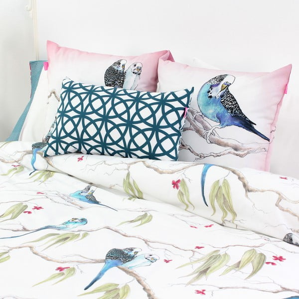 Sada 2 bavlnených obliečok na vankúš Happy Friday Eucalyptus-image-1