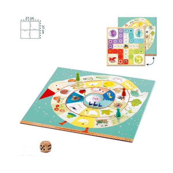Dosková hra Nomad Ludo & Co Junior – Djeco