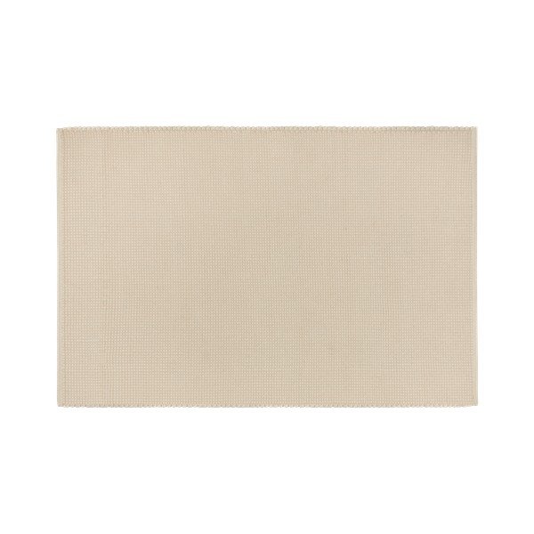 Béžový ručne tkaný vlnený koberec 170x240 cm Talo – noo.ma