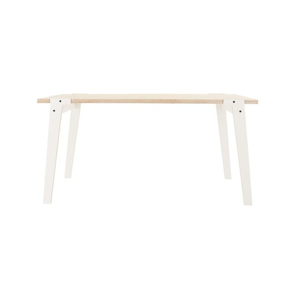 Biely jedálenský/pracovný stôl rform Switch, doska 150 × 75 cm